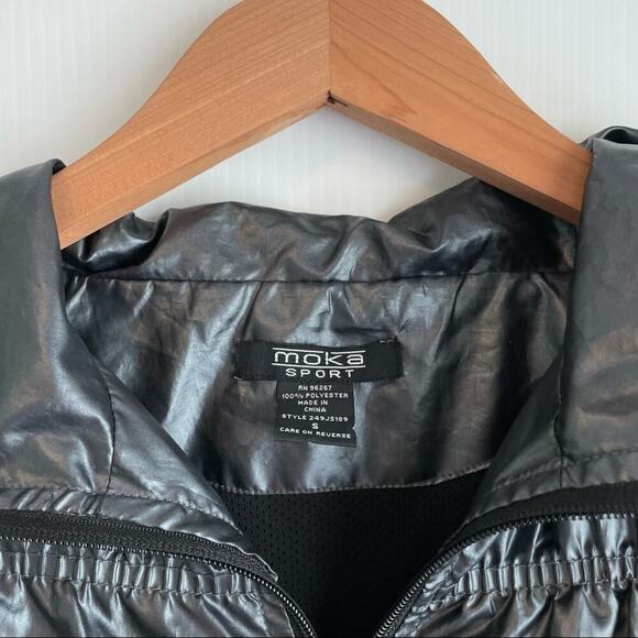 Moka Sport lightweight full front zip jacket sz small - Picture 3 of 7